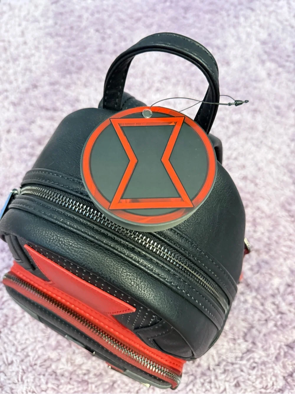 Loungefly Marvel Black Widow Mini Backpack NWT RARE